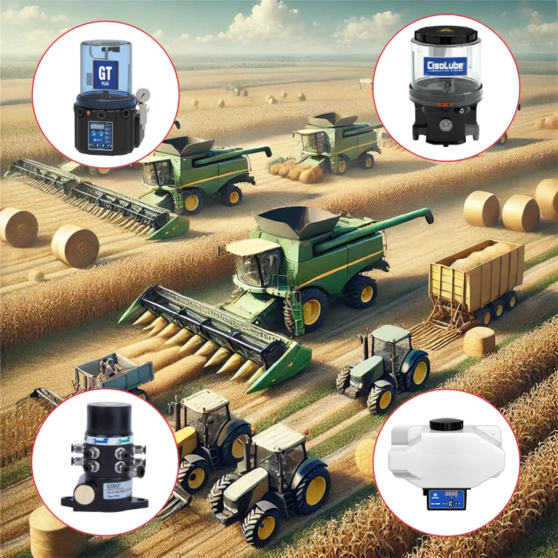 कृषि मशीनरी में केंद्रीय चिकनाई प्रणाली